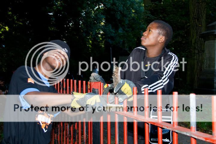 Volunteers earn their gig ticket!