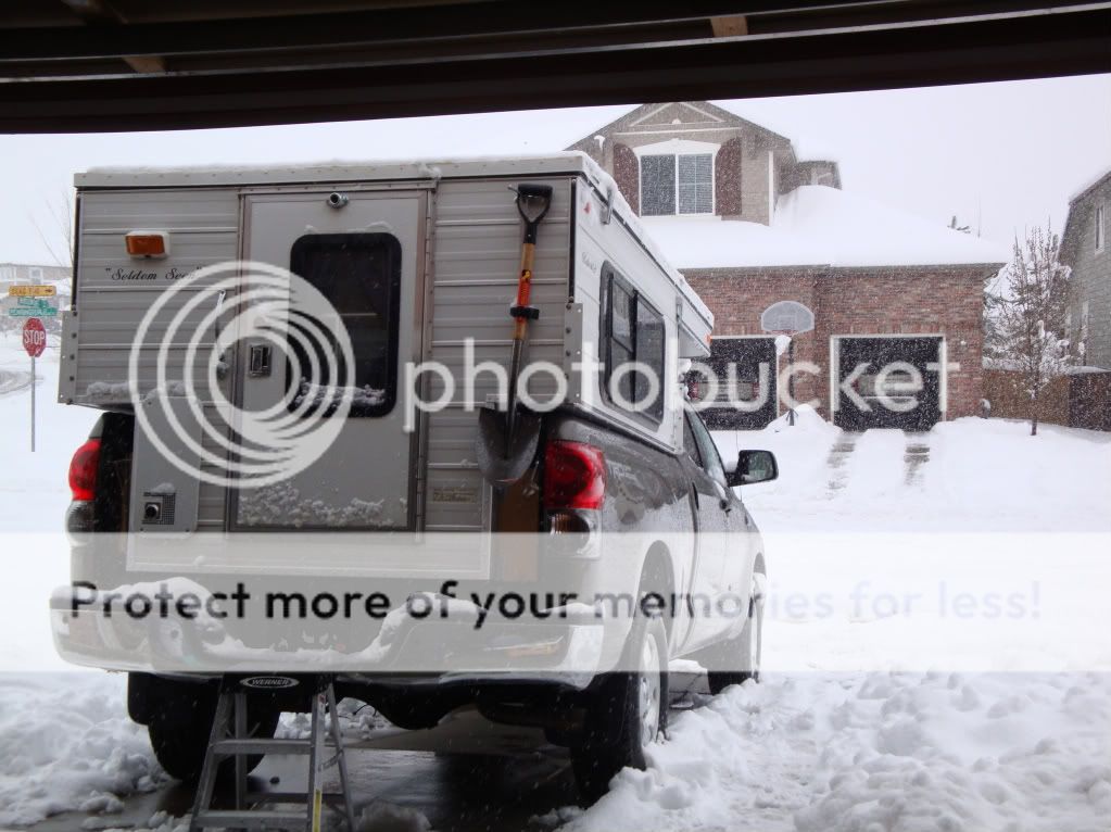 Midsize Camper Into a Fullsize Bed Truck Campers Wander the West